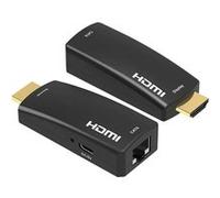 Rallonge HDMI - PremiumCord - 50 m - Full HD 1080p - Connecteurs plaqués Or - Noir Noir