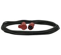 Rallonge Industrielle CEI Longueur 10 mètres. Câble H07RNF 4G1,5 avec fiche et prolongateur 16 Ampères 3P + T. Convient aux utilisations intensives; Chantier, Evénementiel… Robuste IK08/Etanche IP44.