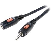 Rallonge jack 3,5 mm Speaka, longueur 2,5 m SpeaKa Professional SP-7870224 [1x Jack mâle 3.5 mm - 1x Jack femelle 3.5 mm] 2.50