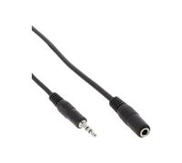 Rallonge Jack InLine®, Jack 3,5mm Mâle / Femelle, stéréo, 10m