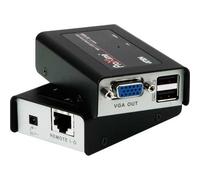 ATEN Extendeur KVM Mini CE100 – USB VGA Cat5 – 1280×1024 à 100 m