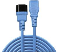 Rallonge LINDY alimentation [1x Secteur mâle C14 - 1x Secteur femelle C13] 2.00 m bleu