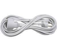 Rallonge linéaire électrique Schuko 5 m section câble 3 x 1 mm.
