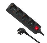 Rallonge multiprise - Maclean - MCE196G - 4 prises - 3m - 3500W
