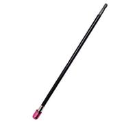 Rallonge porte-embout 30,5 cm pour tournevis et perceuse, tige hexagonale à changement rapide avec verrouillage magnétique, adaptateur 1/4", acier au chrome vanadium rouge