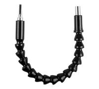 Rallonge porte-embout flexible cardan pour visseuse, perceuse, ideale pour les travaux mecaniques ou d¡¯entretien en general, 290 mm, noir
