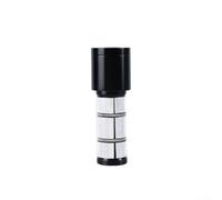 Rallonge Potence Vélo Aluminium Réglable Rallonge Potence Vélo | Alliage aluminium 6061, léger et pour robuste, finition noire argentée, pour route et pour vtt, durée de vie longue(Short)