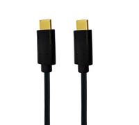 Rallonge pour câble de données, 0.3m 1.8m, pièces noires, câble de remplacement Type C mâle vers mâle, USB 3.1, 10 Gb/s, 1ft, 2ft, 3,3ft, 6ft