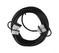 Rallonge pour connecteur, charge solaire et connecteurs rapides de batterie, indice IP20, 600 V AC/DC, 16 AWG, 10 m x 50 A, noir