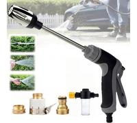 Rallonge pour Nettoyeur Haute Pression - Buse 3 Modes Rotative | Lance Prolongée Légère avec Design Confortable | pour Jardin, Pelouse, Extérieur, Patio & Clôture