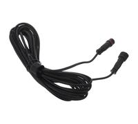 Rallonge pour Projecteur Extérieur Solaire 5m, Double Cœur Noir | PVC et Cuivre, Interface Dualpin Dualhole, Usage Jardin et Extérieur, Câble Étanche, Portée Étendue