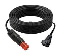 Rallonge pour réfrigérateur de voiture 12 V - 24 V - Cordon d'alimentation CC 3 m - Prise allume-cigare - Extension pour compresseur de réfrigérateur et congélateur - Pour voitures, camions, camping