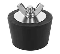 Rallonge pour tuyau de skimmer - Bouchon anti-fuite en PVC durable avec écrou papillon - Butée de retour pour la saison de fermeture - Prise pour tuyaux de skimmer de piscine et sortie d'eau