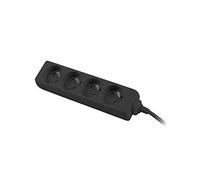 Rallonge - PremiumCord - ppa4-03bk - 3 m - 4 Prises - Interrupteur Noir