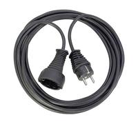 Rallonge Prise de Terre Type F 25m Brennenstuhl Noir Incolore G