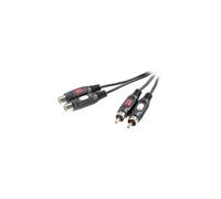 Rallonge Professional SP-7870384 Cinch-RCA audio [2x Cinch-RCA mâle - 2x Cinch-RCA femelle] 2.50 m noir