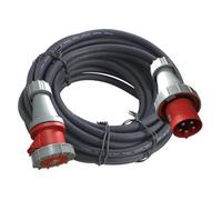 Rallonge professionnelle robuste longueur 10m - Section Ø5x16 mm² - 400V - HEATCOM - 3160115