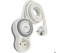 Rallonge programmable - ZENITECH - Bolea - 2 m - 3680 W - Minuterie 15 min