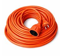 Rallonge Rallonge Enroulée, Câble 2x1mm², 30m, SCHUKO, 1 Prise, Protection IP44, pour Maison, Jardin, Garage et Atelier | Multi-Saisons et Robuste