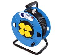 Rallonge renforcée de jardin H05VV-F 3G2,5mm2 sur enrouleur 1-3m