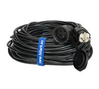 Rallonge renforcée H05VV-F 3G1,5mm2 fiche prise 1-50m