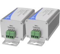 Rallonge réseau Renkforce RF-2982884 2 fils Portée (max.): 400 m 2 pc(s) 100 MBit/s sans fonction PoE