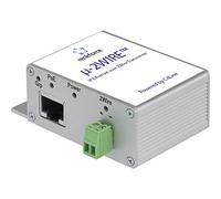 Rallonge réseau Renkforce RF-3395610 2 Fils Portée (Max.): 300 m 1 pc(s) 200 MBit/s avec Fonction PoE