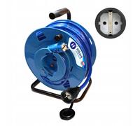 Rallonge Schuko caoutchouc PUR H07BQ-F 3G1,5 vers 25-50m inversé