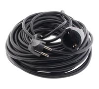 Rallonge Schuko H05VV-F 3G1,5mm² - 25m - Noir - Zenitech