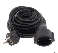 Rallonge Schuko HO5VV-F 3G1,5mm² 10m - Noir - Zenitech