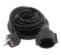 Rallonge Schuko HO5VV-F 3G1,5mm² 10m - Noir - Zenitech