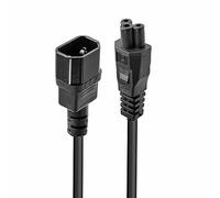 Lindy Câble d'alimentation IEC C14 vers IEC C5 (Cloverleaf) 5 m noir