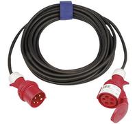 Rallonge SIROX 362.010 16 A 10.00 m noir avec inverseur de phase