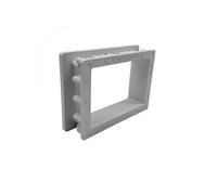 Hayward - Rallonge skimmer petite meurtrière pour piscine béton - Blanc - SKX16001BE