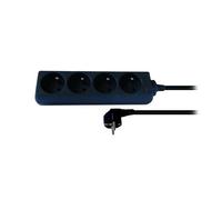 Rallonge Solight PP28, 4 prises, noir, 3m