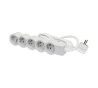Rallonge standard 5x2P+Z avec câble 3,0m 3x1,5 HELMO 049492