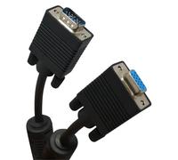 Rallonge SVGA HD15 avec ferrites M/F 1.80m