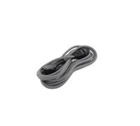 Rallonge textiles,noir et blanc, 16 A