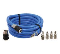 Rallonge tuyau air Ø 10mm 5m + 5 raccords - STILKER - 51900