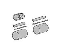 Rallonge universelle Herzbach LOGIC PLUS 11.081900.1.09 pour thermostat PLUS 30 mm