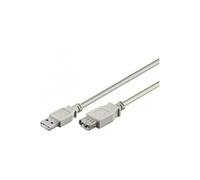 Rallonge USB 2.0 A/A HiSpeed, gris, 3.00m