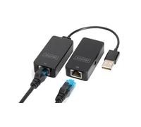 Rallonge USB 2.0 Cat.5e/6 UTP jusqu'à 50m DA-70141