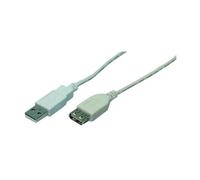 Rallonge USB 2.0 CONRAD 5m Bulk - Connecteur A mâle - Connecteur B femelle - AWG 30