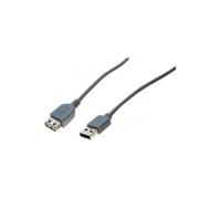 Rallonge USB 2.0 grise - 5 mètres