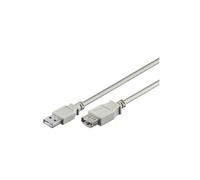 Rallonge USB 2.0 HiSpeed, gris, 5.00m