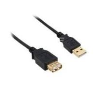 InLine 34618S câble USB 2 m USB A Noir
