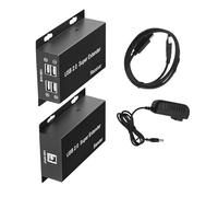 Rallonge USB 2.0 sur Cat5e/6/7 jusqu'à 50,3 m pour clavier, dongle, souris, webcam