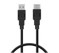 Rallonge USB 2.0 Waytex 11391 - Noir - 60 cm - Pour Imprimante Souris Clavier