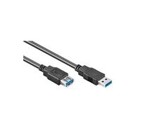 Rallonge USB 3.0 - 3m M/F (Noir)