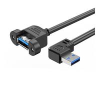 Rallonge USB 3.0 Easy Connect avec support de-0,5m à droite